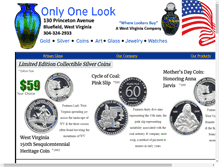 Tablet Screenshot of onlyonelook.com